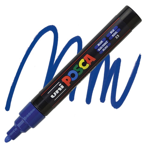 MED BLUE POSCA PAINT MARKER